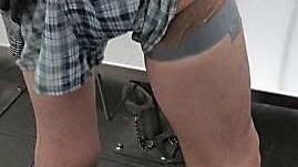 Border officers find meth taped to man's leg in San Luis